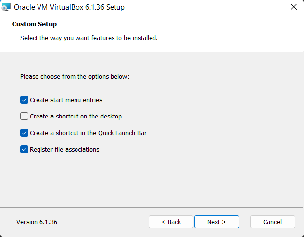 VirtualBox Install 3